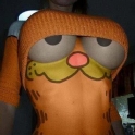 Can you handle Garfield staring at you