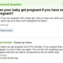 Can your baby get pregnant