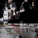 Drinking Vodka in commercials