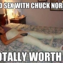 Had Sex With Chuck Norris