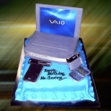 Laptop cake