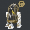 R2D2 Bird Cage