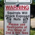 Squirrels Will Attack Exposed Nuts