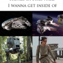 Things in Star Wars I want to get inside of