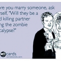 Zombie apocalypse partner