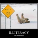 illiteracy